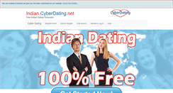 Desktop Screenshot of indian.cyberdating.net