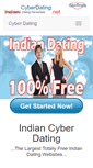 Mobile Screenshot of indian.cyberdating.net